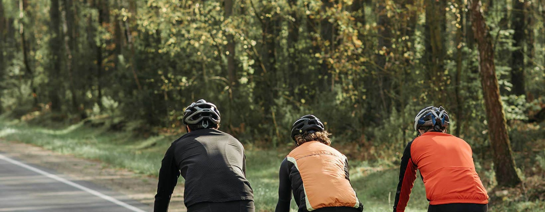 people on bicycles